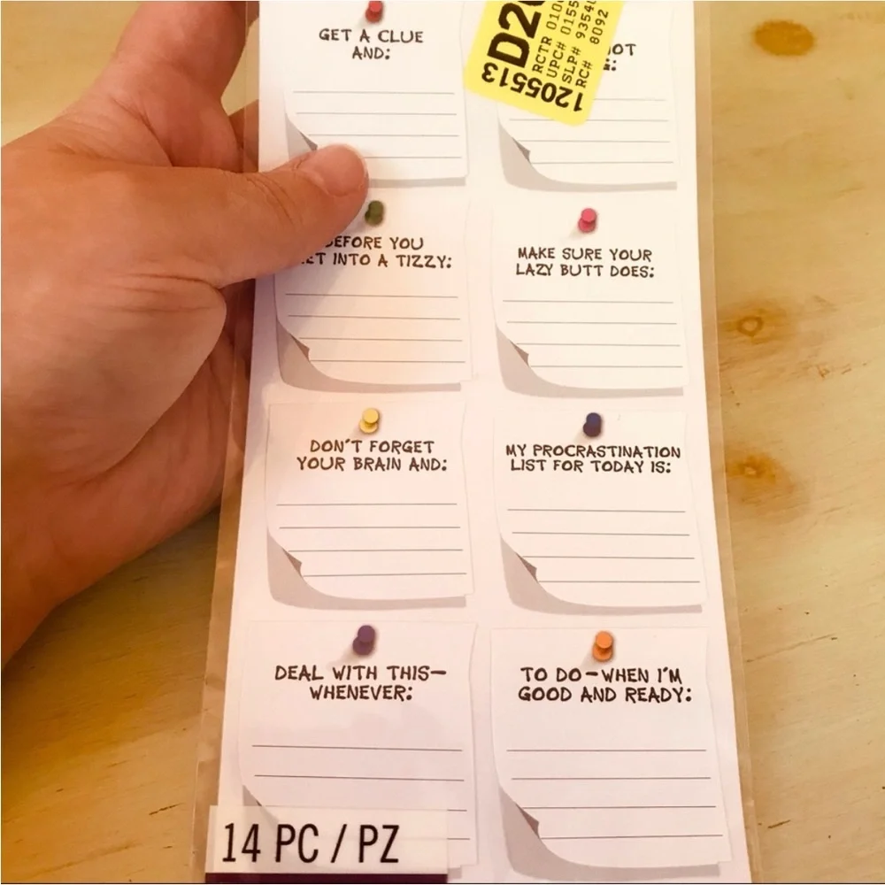 Sticko Reminder Labels 14 Planner Stickers